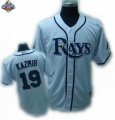 Tampa Bay Rays kazmir 19# gray Baseball Jersey