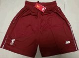 2019-2020 Liverpool club Thailand version red soccer shorts