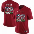 Custom Alabama Crimson Tide #22 Mark Ingram Red College Color Rush Limited Jerseys