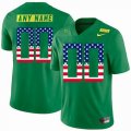 Custom Oregon Ducks green fashion College Color Rush Limited Jerseys