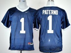 NCAA Penn State Natty Lions Joe Paterno 1 Navy Blue Coach College Football Jersey