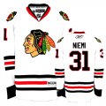 Chicago Blackhawks #31 NIEN White NHL Jerseys