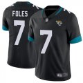 Jacksonville Jaguars #7 Nick Foles black Nike Color Rush Limited Jersey