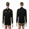 2015 Juventus black soccer jacket