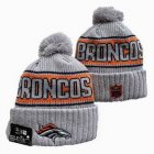 2024 Denver Broncos gray orange NFL Sports Cuffed Knit Hats