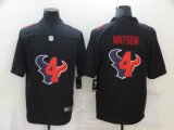 Nike Texans #4 Deshaun Watson black fashion Color Rush Limited Jersey-BD