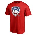 Men's Florida Panthers Fanatics Branded Red Banner Wave T-Shirt