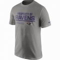 Men's Baltimore Ravens Nike Heathered Gray Property Of T-Shirt