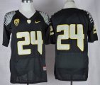 Oregon Ducks Thomas Tyner 24 NCAA Elite Football Jersey - Black