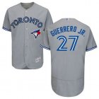 Toronto Blue Jays #27 Vladimir Guerrero Jr gray Flexbase Authentic Collection Jersey