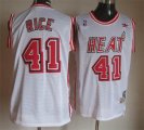 Miami Heat #41 Glen Rice White NBA Jerseys