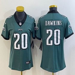 Youth Nike Philadelphia Eagles #20 Brian Dawkins green Color Rush Limited Jersey