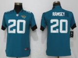 Women Nike Jacksonville Jaguars 20 Ramsey Green 2018 Vapor Untouchable player jersey