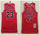 Chicago Bulls #23 Michael Jordan red Throwback nba basketball jersey