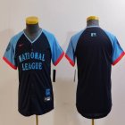 Youth National League blank Nike Navy 2024 MLB All-Star Game Limited Player Jersey