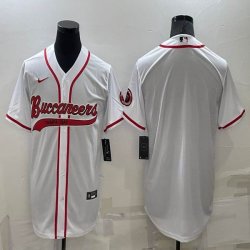 Nike Tampa Bay Buccaneers white baseball jerseys Joint name-BD