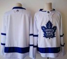 Adidas Toronto Maple Leafs blank white hockey jersey