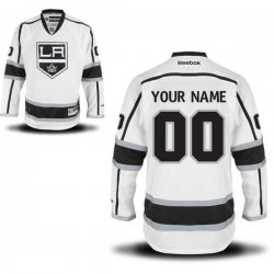 Custom Los Angeles Kings White NHL Jersey