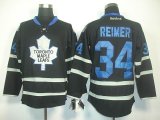 Toronto Maple Leafs #34 James Reimer Black NHL Jerseys