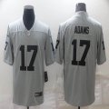 Las Vegas Raiders #17 Davante Adams gray Color Rush Limited Jersey-BD