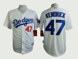 Los Angeles Dodgers #47 Howie Kendrick white mlb jerseys