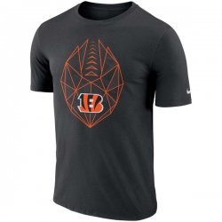 Men\'s Cincinnati Bengals Nike Black Fan Gear Icon Performance T-Shirt