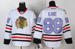 Reebok Chicago Blackhawks KANE 88 white nhl jerseys