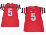 Ohio State Buckeyes Baxton Miller 5 Red College ncaa Jerseys