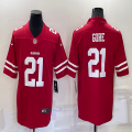 Nike 49ers #21 Frank Gore red nike Color Rush Limited Jerse-BD