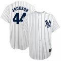 New York Yankees 44# Reggie Jackson White mlb jersey