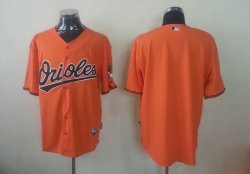 Baltimore Orioles Blank Orange MLB Jersey