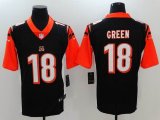 Nike Cincinnati Bengals A.J. Green #18 black Color Rush Limited Jersey