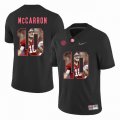 Custom Alabama Crimson Tide #10 AJ McCarron black College Color Rush Limited Jerseys