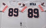 Chicago Bears #89 Mike Ditka Navy White Throwback nfl jerseys-pns