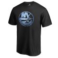 Men's New York Islanders Black NHL Pond Hockey T-Shirt