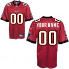 Tampa Bay Buccaneers Customized Personalized Team Color nfl Jersey