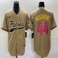 Nike San Diego Padres #44 Joe Musgrove beige MLB Baseball jerseys Joint name-BD 02