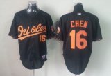 Baltimore Orioles CHEN 16# black MLB Jerseys