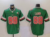 Dallas Cowboys 88# CeeDee Lamb green Mexico Nike Vapor F.U.S.E. Limited Jersey-BD