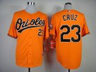 Baltimore Orioles CRUZ 23# orange MLB Jerseys