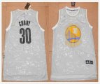 Golden State Warriors #30 Stephen Curry gray new basketball jersey