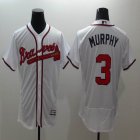 2016 Atlanta Braves Dale Murphy #3 white elite baseball jersey