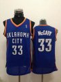 Oklahoma Thunder #33 Mitch McGary blue nba basketball jerseys-printing