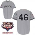 New York Yankees 46# grey Jersey