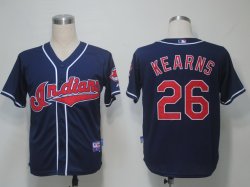 Cleveland Indians 26 Kearns blue mlb jerseys