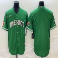 2023 World Cup Mexico blank green majestic baseball jerseys 14