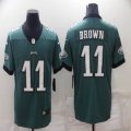 Philadelphia Eagles #11 Carson A.J. Brown Green Color Rush Limited Jersey-BD 01