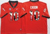 Georgia Bulldogs #10 Jacob Eason orangefashion college football jersey