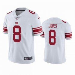 New York Giants #8 Daniel Jones white Nike Color Rush Limited Jersey