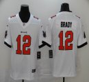 Nike Tampa Bay Buccaneers #12 Tom Brady white Color Rush Limited jersey-BD